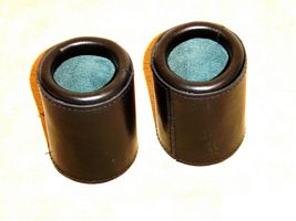 Round Classic  Dice Cups Black