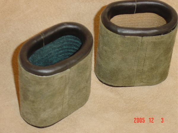 Oval Classic Dice Cups, Bull Lip
